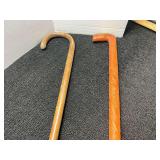 Pair of Wooden Walking Canes
