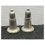 Empire Pewter Weighted Salt and Pepper Shakers