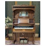 VICTORIAN W.W. KIMBALL CO. PUMP ORGAN