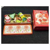 Assortment of small vintage ornaments, see pictures for details.