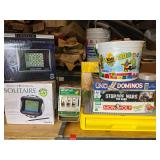 Assorted Collection of Electronic, working condition unknown, and Board Games