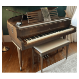 ANTIQUE WURLIZTER BUTTERFLY GRAND PIANO