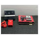 Vintage Norelco Electric Shaver and Remington Electric Shaver with Cases, working condition unknown