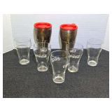 Coca-Cola Glassware and Insulated Tumbler Set