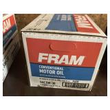 ONE CASE/12 BOTTLES FRAM SAE5W – 30 CONVENTIONAL MOTOR OIL