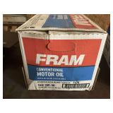 ONE CASE/12 BOTTLES FRAM SAE5W – 30 CONVENTIONAL MOTOR OIL