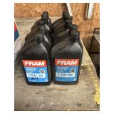 ONE CASE/12 BOTTLES FRAM SAE5W – 30 CONVENTIONAL MOTOR OIL