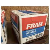 ONE CASE/12 BOTTLES FRAM SAE5W – 30 CONVENTIONAL MOTOR OIL