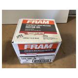 ONE CASE, CONSISTING OF SIX BOTTLES OF FRAM SAE 0W-20 SYNTHETIC HIGH MILEAGE MOTOR OIL