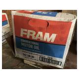 ONE CASE/12 BOTTLES FRAM SAE5W – 30 CONVENTIONAL MOTOR OIL