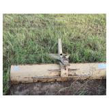 Tractor implement, believed to be a 3-point tractor rear grader/scraper, see pictures for details.