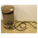 D4-Propane heater, working condition unknown, see pictures for details.