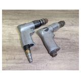 Two Pneumatic Air Drills Including Blue Point