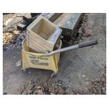 Industrial mop bucket, see pictures for details.