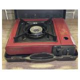 Green Portable Gas Range EGP-1000 with Hard Plastic Carrying Case