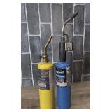 Small handheld torches, two pieces, see pictures for details.