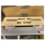 D3- 24” light bar assembly, used for military vehicles, i.e. Humvee. See pictures for details.