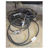 Air Hoses with Gladhand Trailer Air Brake Connectors and Tire Inflator Fitting