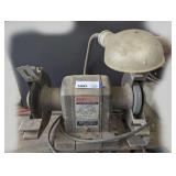 Sears Craftsman 1/3 HP Bench Grinder Model 297.19581 with Work Light