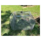 Metal cage, see pictures for details.