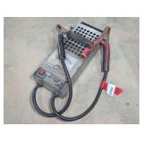 125 amp fixed load battery tester, working condition unknown, see pictures for details.