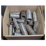 Assortment of deep well sockets, see pictures for details.