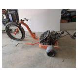 Custom Motorized Drift Trike with Ducar 196cc Engine
