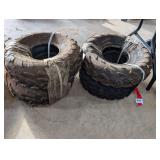 ATV tires, set of four, see pictures for details.