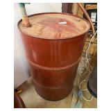 55 gallon drum of non-ethanol gasoline. Comes with hand pump