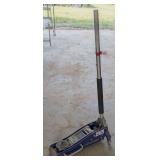 1.5 ton Pittsburgh racing floor jack with rapid pump.