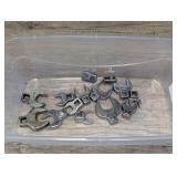 Crowfoot wrenches, some Craftsman brand, tub is not included, see pictures for details.