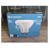 EcoSmart LED 90W Equivalent Daylight BR40 Dimmable Light Bulbs, 2-Pack