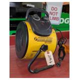 Dura Heat portable heater, with fan, powers up, see pictures for details.
