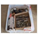 Assortment of air hose fittings, and more. See pictures for details.