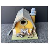 D2-“Barn” birdhouse, see pictures for details.