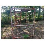 Scaffolding section to include platform and ladder, see pictures or details.