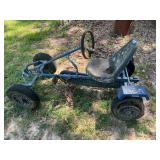 Pedal powered go kart, needs some TLC, see pictures for details.