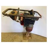 D2 –Gas-powered jumping jack tamper (also known as a tamping rammer or soil compactor), working condition unknown, see pictures for details.