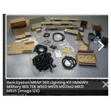 EYECON – MRAP – 360° LIGHTING KIT. MRAP – RG – 33+ AND HAGA PLUS CAT TWO VEHICLE VEHICLES. THESE KITS CAN BE MOUNTED ON ANY VEHICLE.