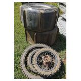 Used ATV rear sand paddle tires, and more. See pictures for details.
