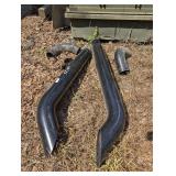 Exhaust stack kit, with elbows, see pictures or details.