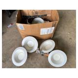D5 – Lithonia LED halo lighting fixtures, approximately 8+, working condition unknown, see pictures for details.