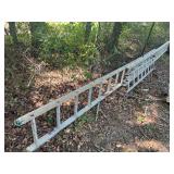 Aluminum extension ladder, and more. See pictures for details.