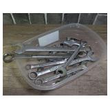 Assorted Mixed Brand Hand Wrenches and Pneumatic Blow Gun Tool