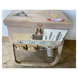 D3 –120/208V military surplus power distribution panel/load center, working condition unknown, see pictures for details.