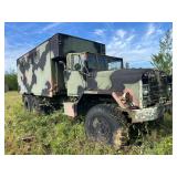 M934A2 6 X 6 expandable van truck, believed to be 5 ton