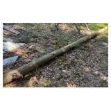 Telephone/utility pole, see pictures for length measurement