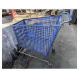 Blue shopping cart, see pictures for details.