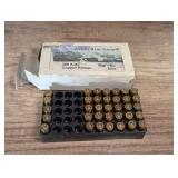 North rim ammo, 380 auto, 90 grain FMJ, partial box. See pictures for details.