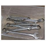 Standard combination wrenches, tub is not included, see pictures for details.
